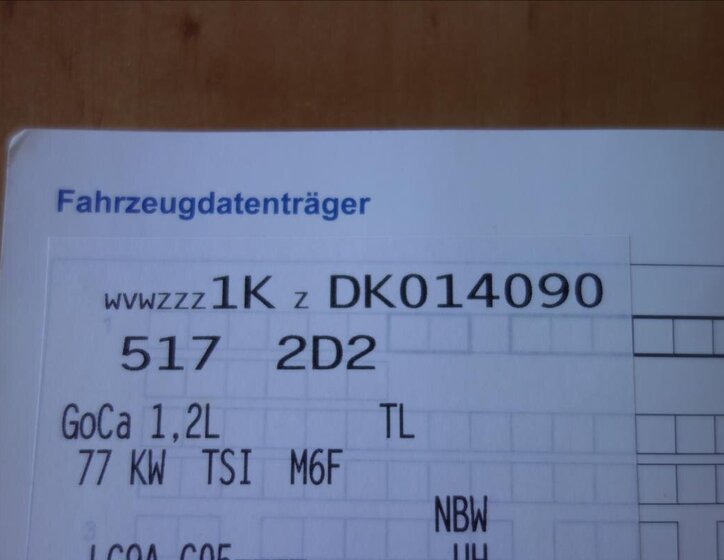 Volkswagen Golf Kabriolet 1,2 l 77 kw