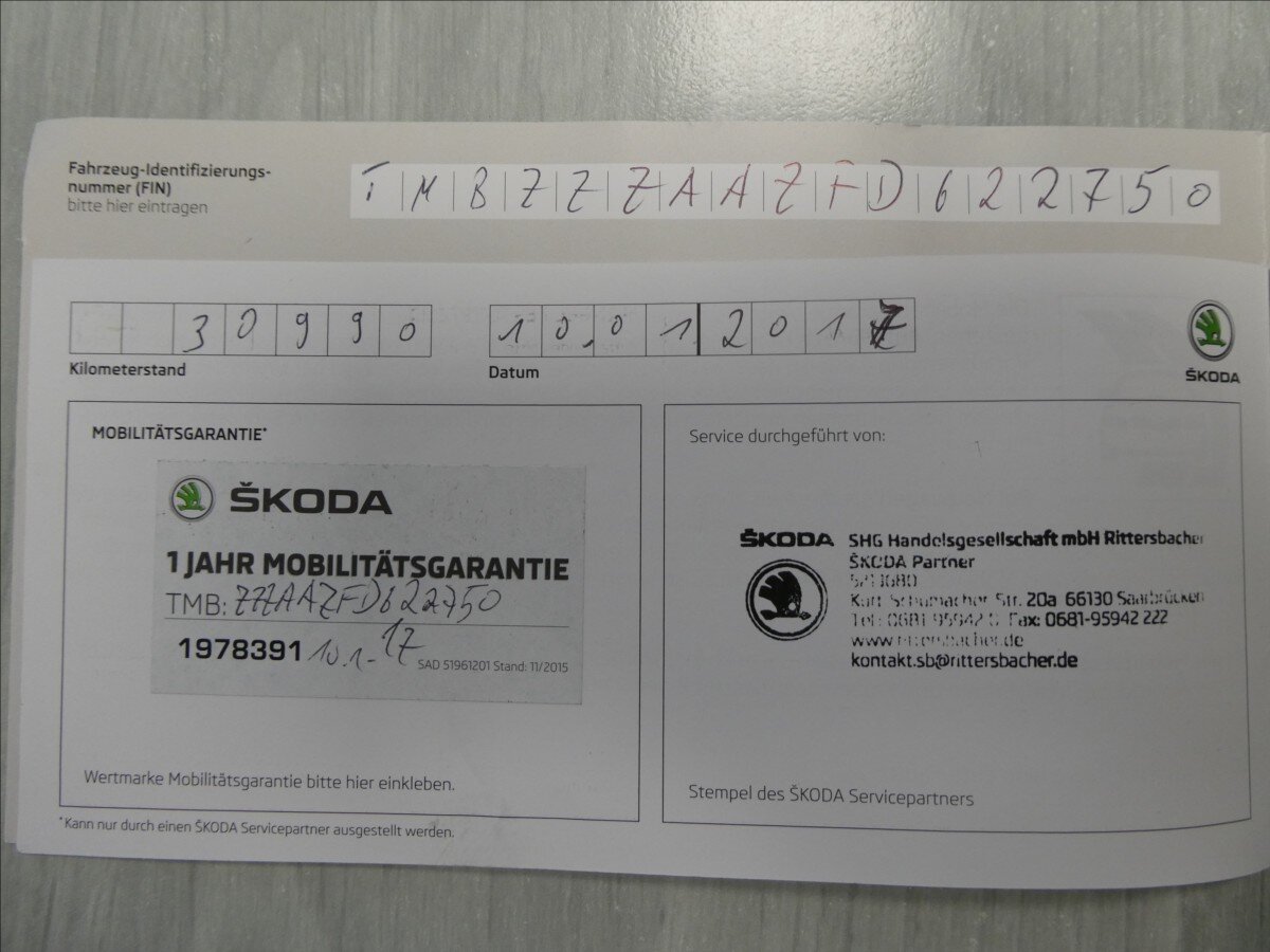 Škoda Citigo Hatchback 999,0 44 kw