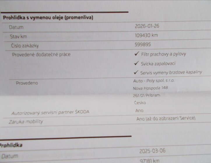 Škoda Fabia Kombi 1,2 l 81 kw