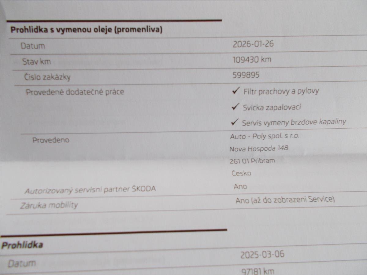 Škoda Fabia Kombi 1,2 l 81 kw