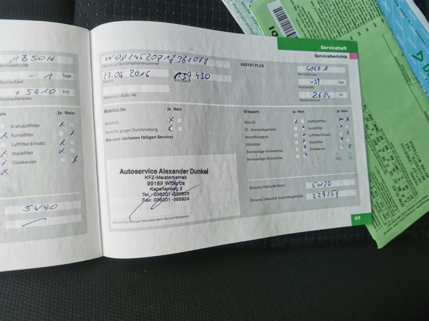 Mercedes-Benz Třídy B Hatchback 2,0 l 80 kw