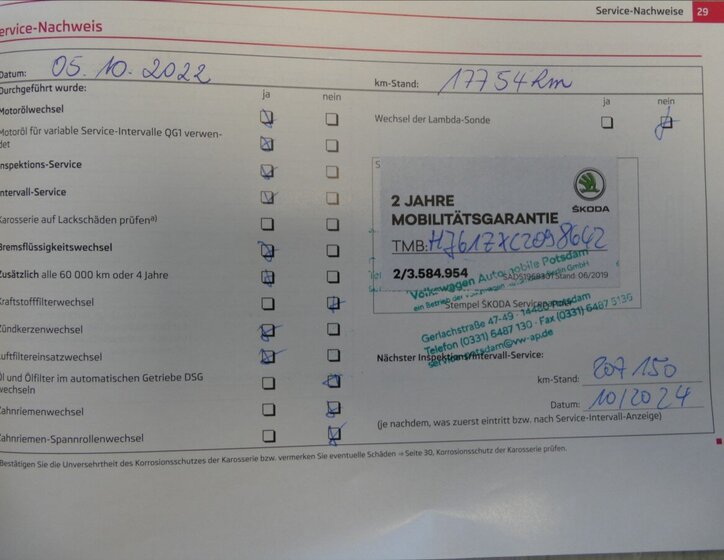 Škoda Octavia Kombi 1,4 l 90 kw