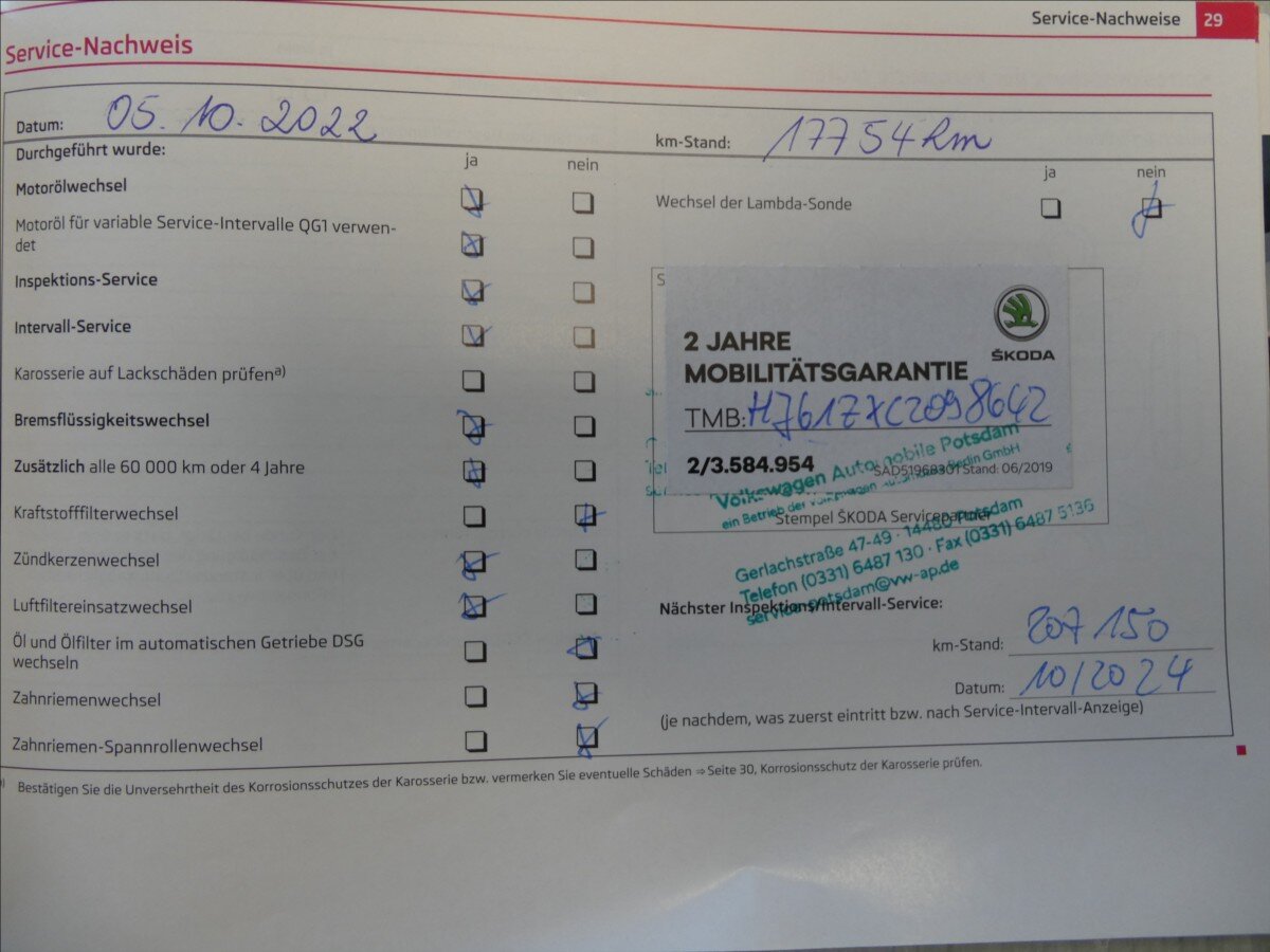 Škoda Octavia Kombi 1,4 l 90 kw