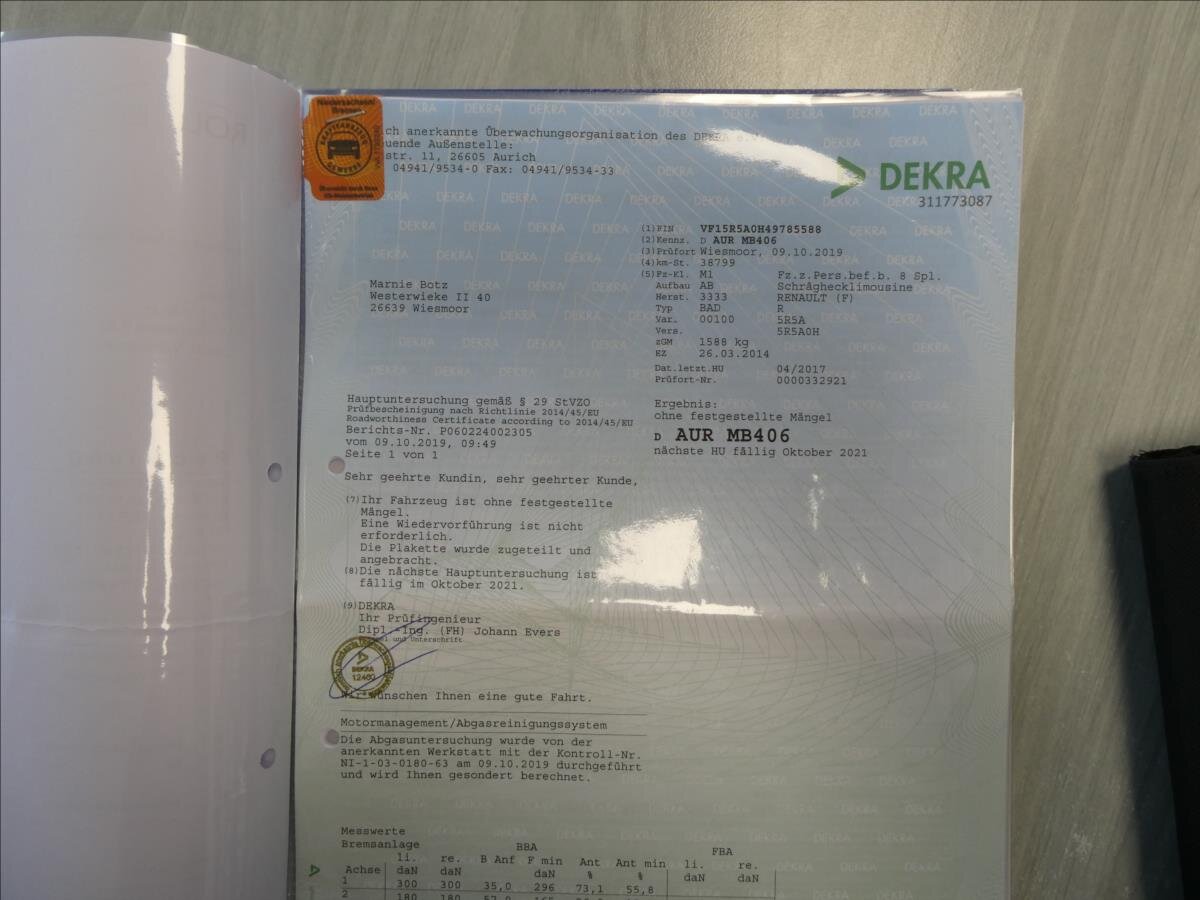 Renault Clio Hatchback 898,0 66 kw