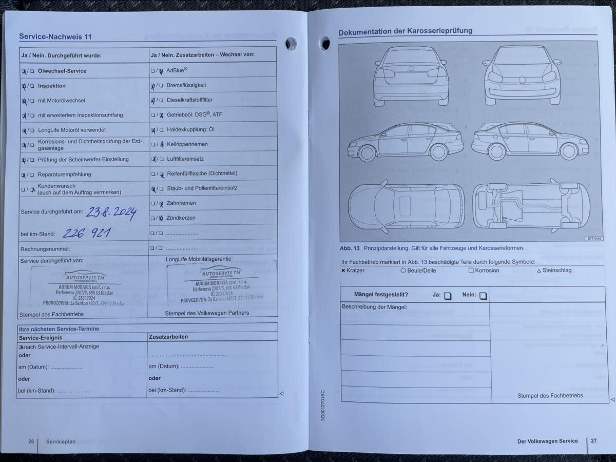 Volkswagen Passat Kombi 2,0 l 110 kw