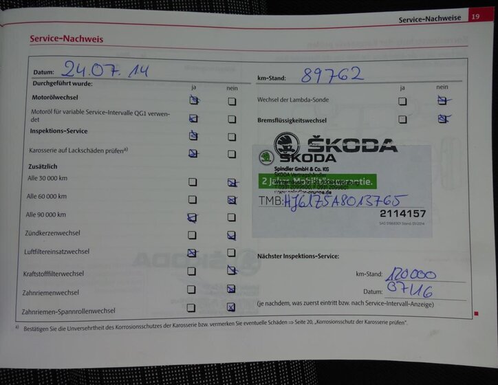 Škoda Octavia Kombi 1,4 l 90 kw