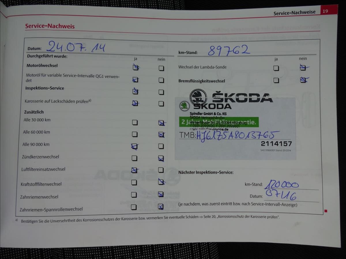 Škoda Octavia Kombi 1,4 l 90 kw