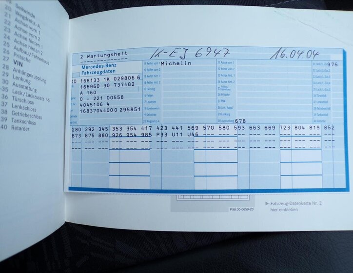 Mercedes-Benz Třídy A Kombi 1,6 l 75 kw