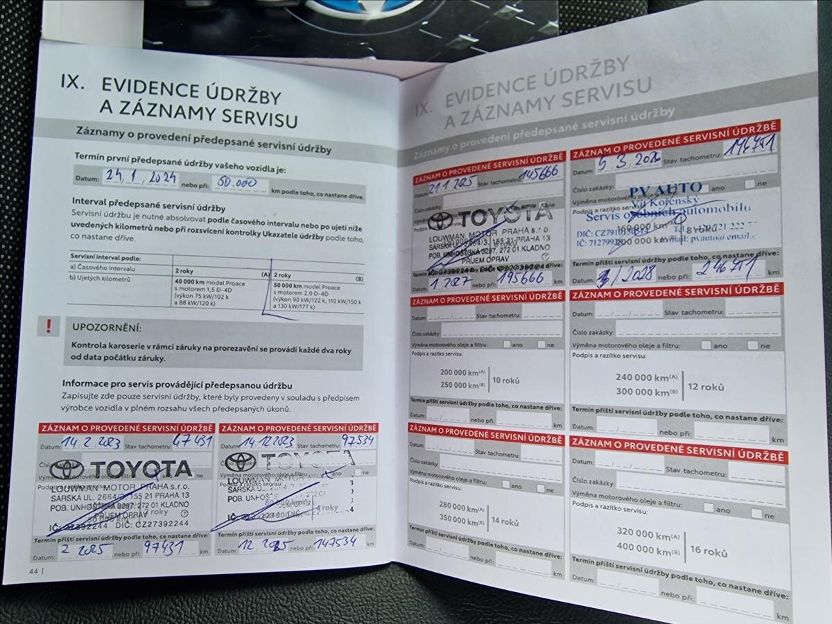 Toyota ProAce Skříň 2,0 l 106 kw