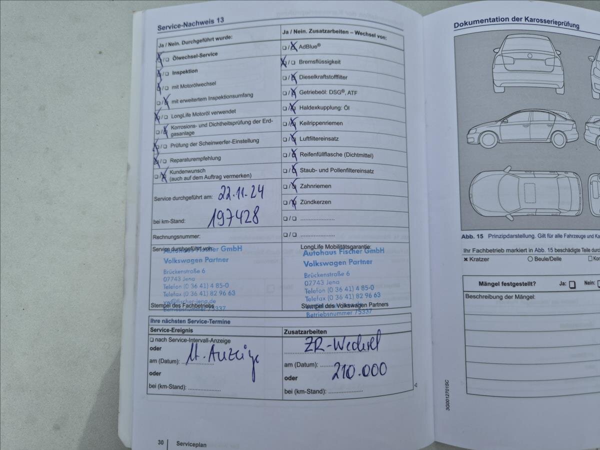 Volkswagen Golf Kombi 1,6 l 81 kw