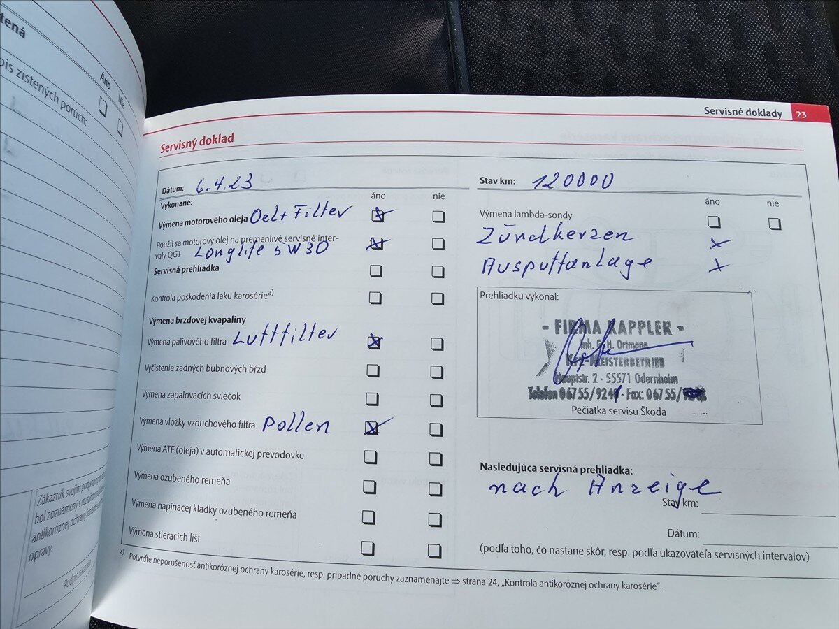 Škoda Fabia Kombi 1,2 l 77 kw