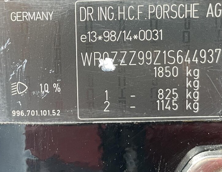 Porsche 911 Kabriolet 3,4 l 221 kw