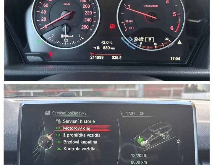 BMW Řada 2 MPV 2,0 l 110 kw