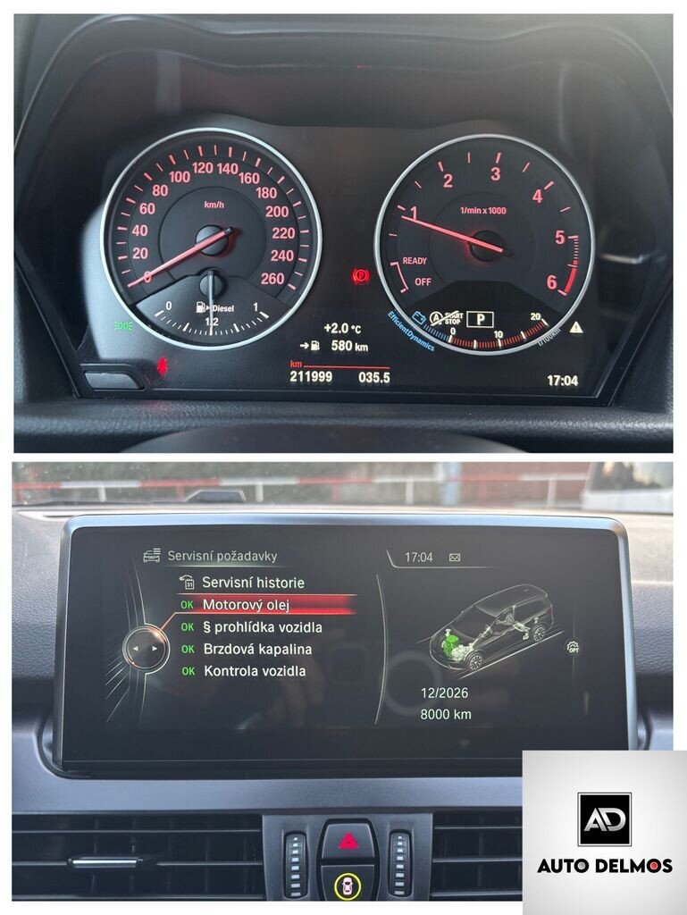 BMW Řada 2 MPV 2,0 l 110 kw