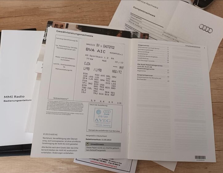 Audi A3 Hatchback 1,2 l 77 kw