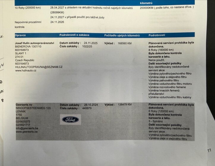 Ford Transit Custom Kombi 2,0 l 96 kw