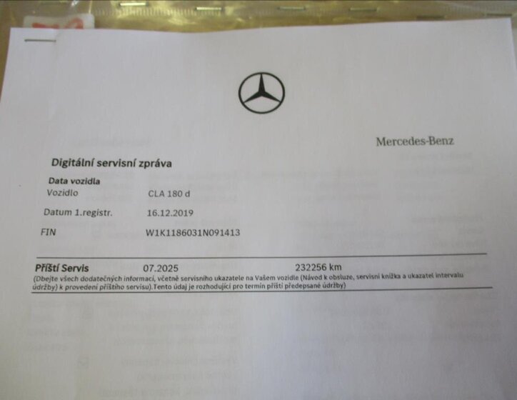 Mercedes-Benz CLA Kombi 1,5 l 85 kw