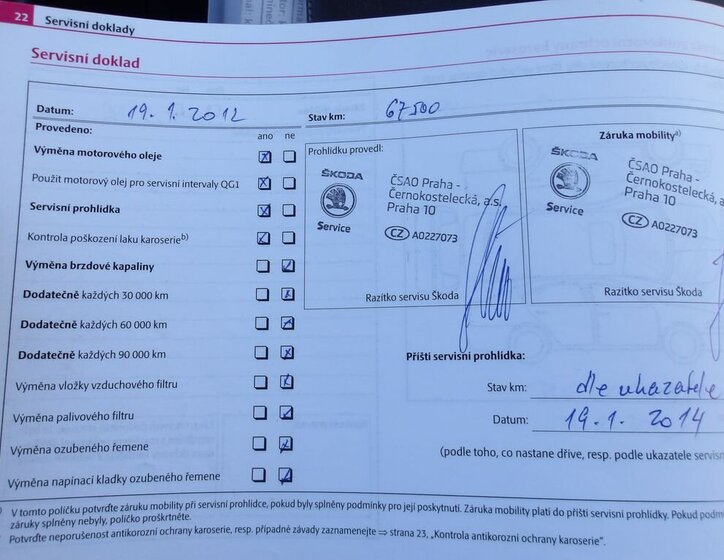 Škoda Octavia Kombi 0,0 103 kw