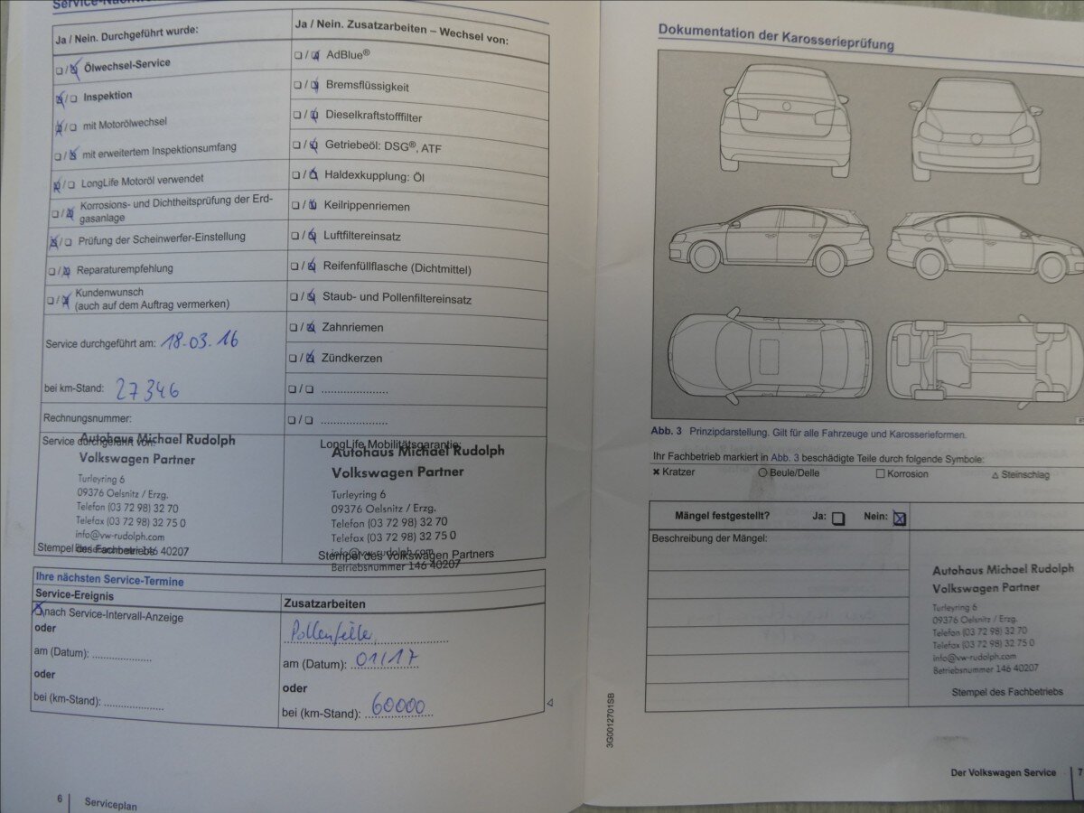 Volkswagen Golf Kombi 1,6 l 81 kw