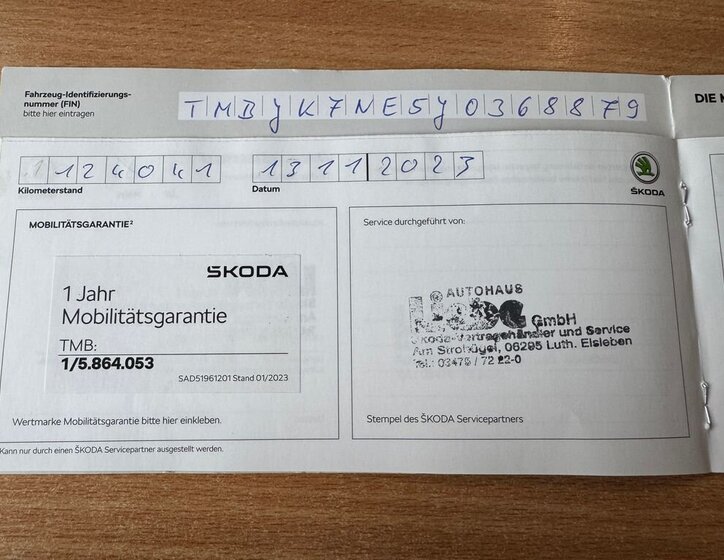 Škoda Octavia Kombi 2,0 l 135 kw