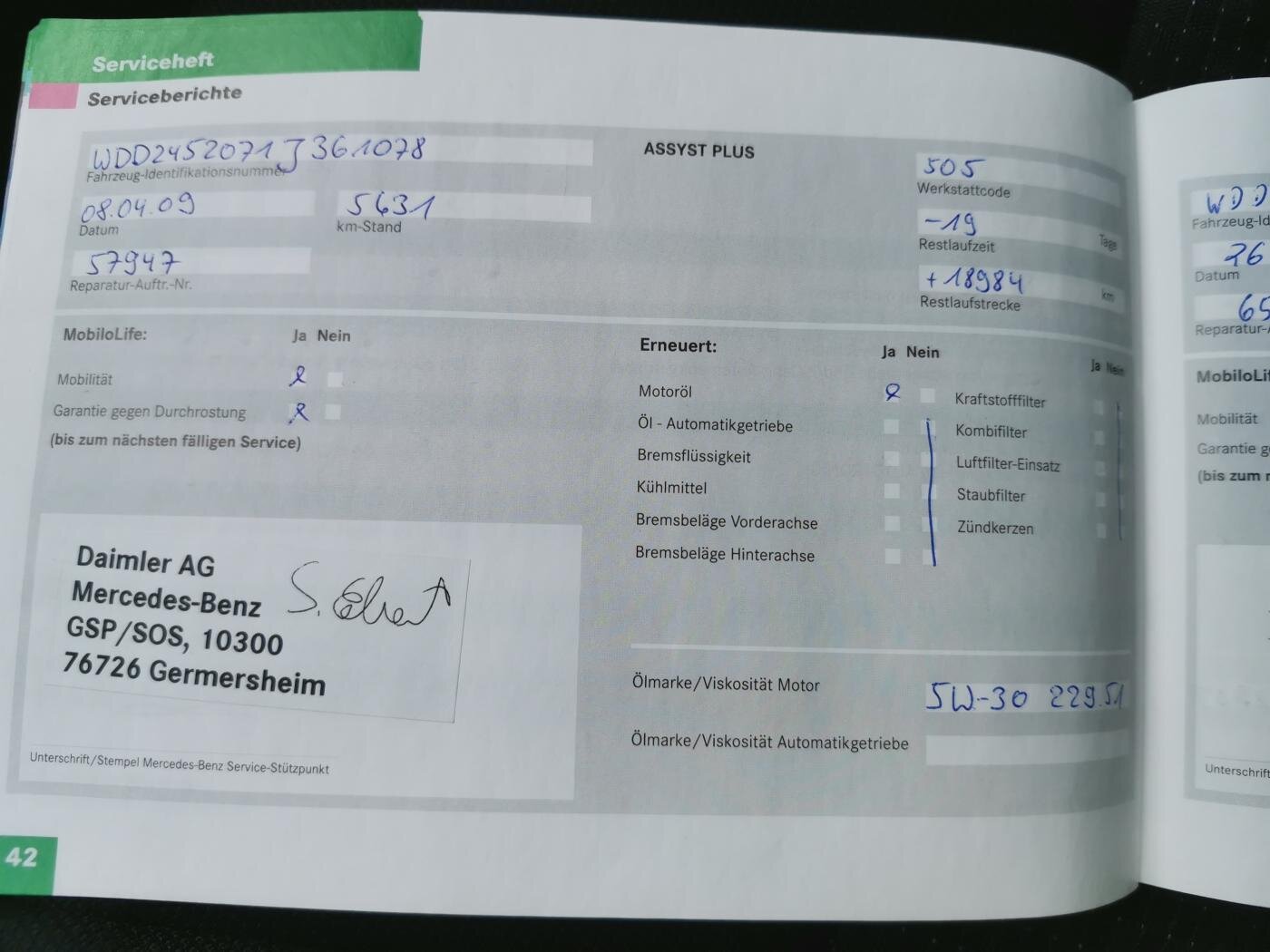 Mercedes-Benz Třídy B Hatchback 2,0 l 80 kw