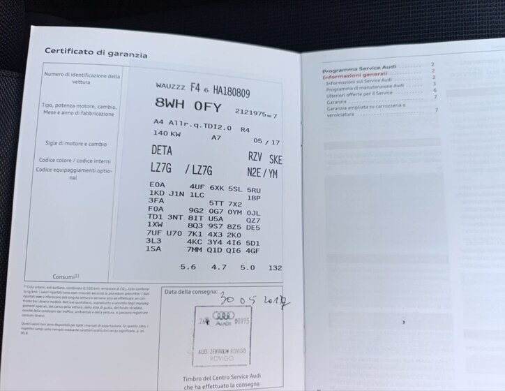 Audi A4 Allroad Kombi 2,0 l 140 kw