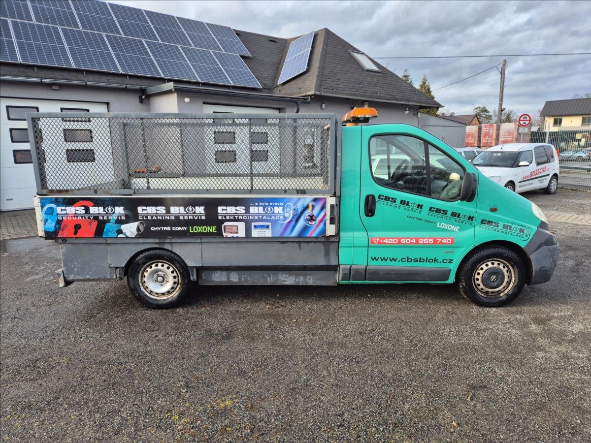 Opel Vivaro Valník 2,0 l 66 kw