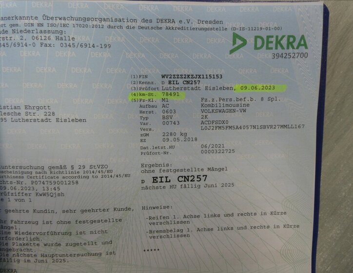 Volkswagen Caddy MPV 2,0 l 75 kw