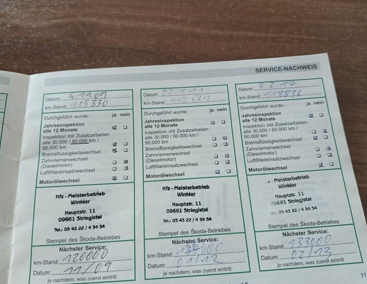 Škoda Fabia Kombi 1,4 l 55 kw