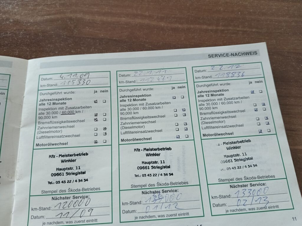 Škoda Fabia Kombi 1,4 l 55 kw