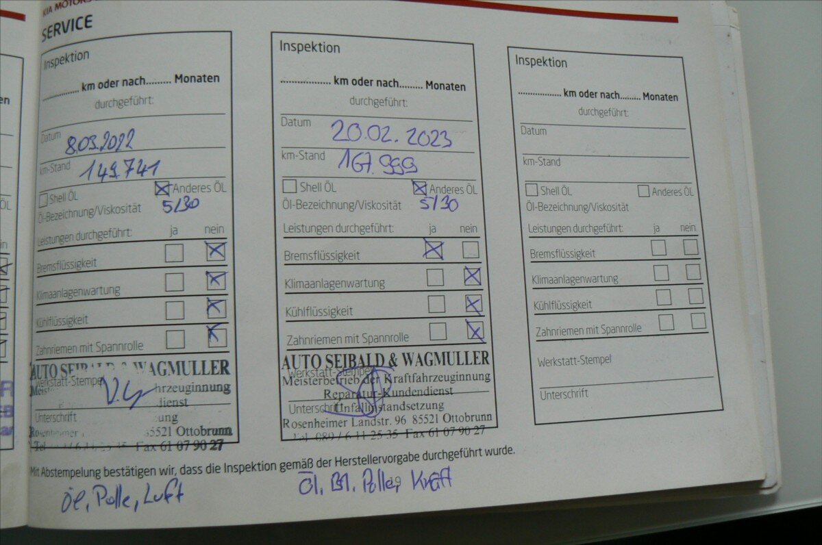 KIA Carens Hatchback 1,6 l 94 kw