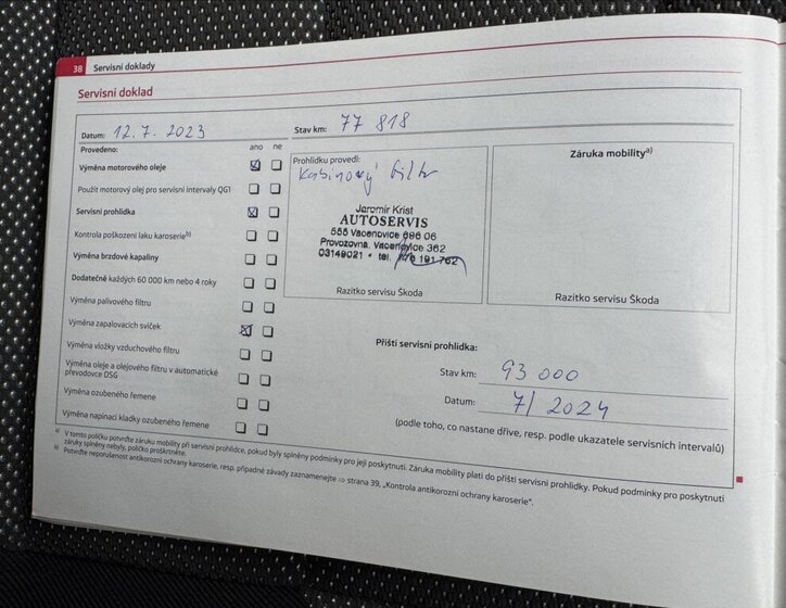 Škoda Fabia Hatchback 1,2 l 63 kw