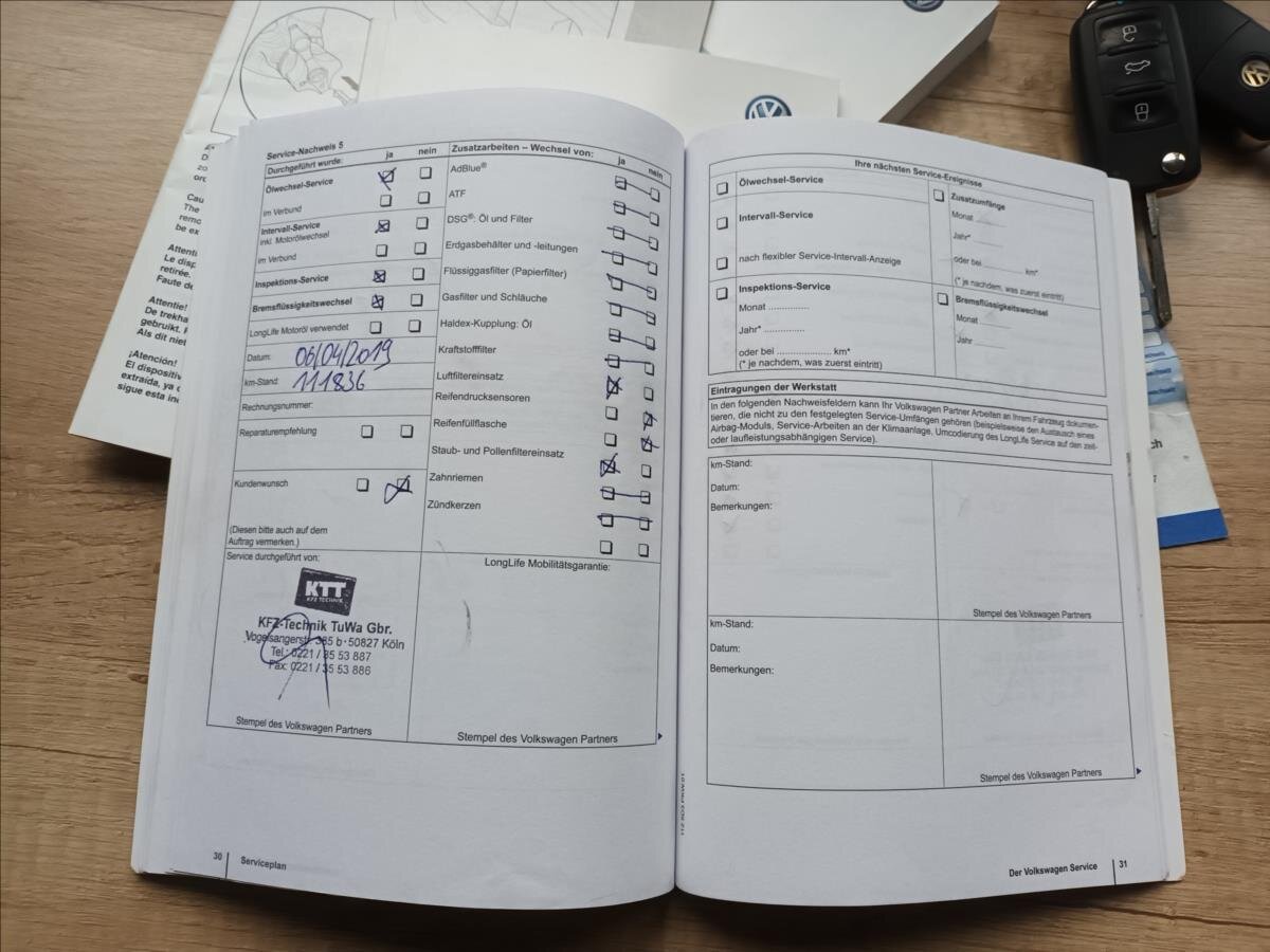 Volkswagen Touran MPV 1,4 l 103 kw