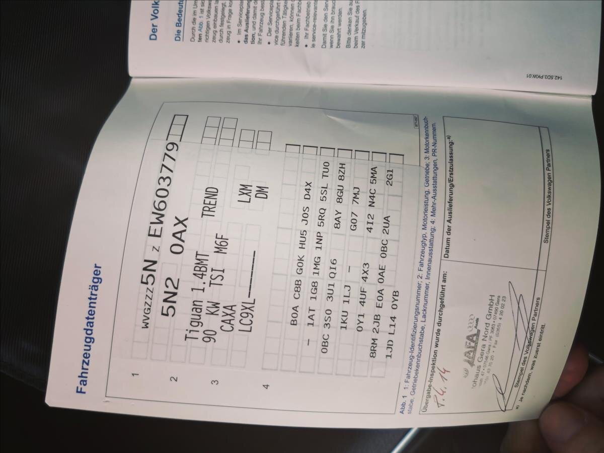 Volkswagen Tiguan SUV 0,0 90 kw