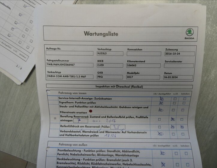 Škoda Fabia Kombi 1,2 l 81 kw