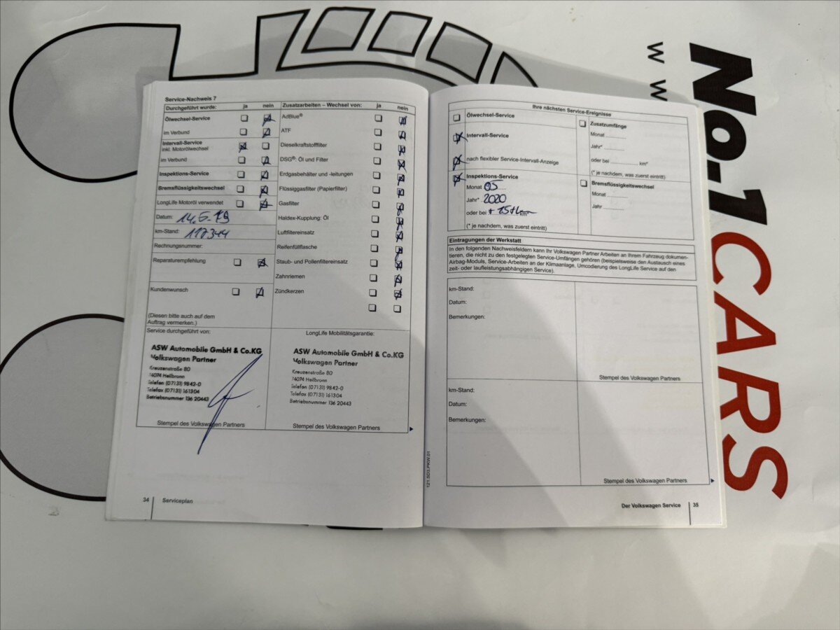 Volkswagen Touran MPV 1,4 l 110 kw