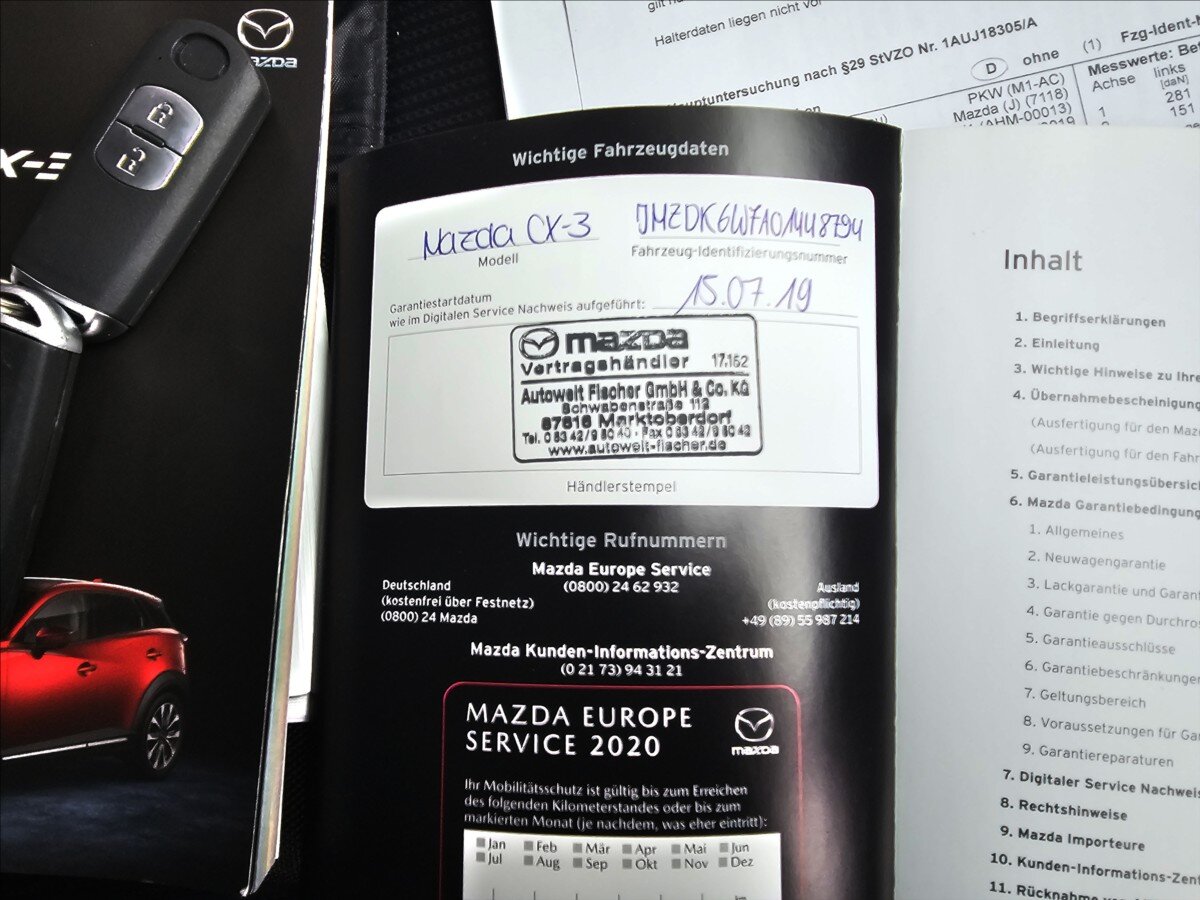 Mazda CX-3 Kombi 2,0 l 89 kw