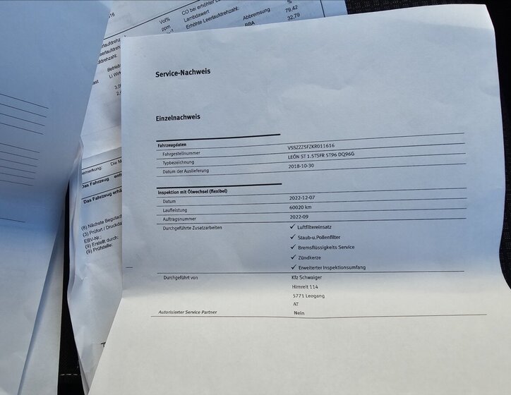 Seat Leon Kombi 1,5 l 96 kw