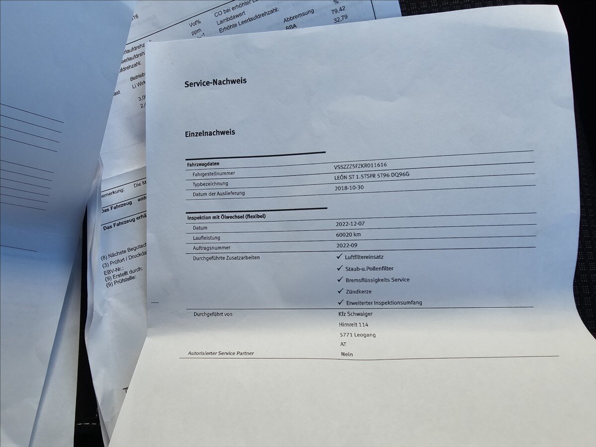 Seat Leon Kombi 1,5 l 96 kw