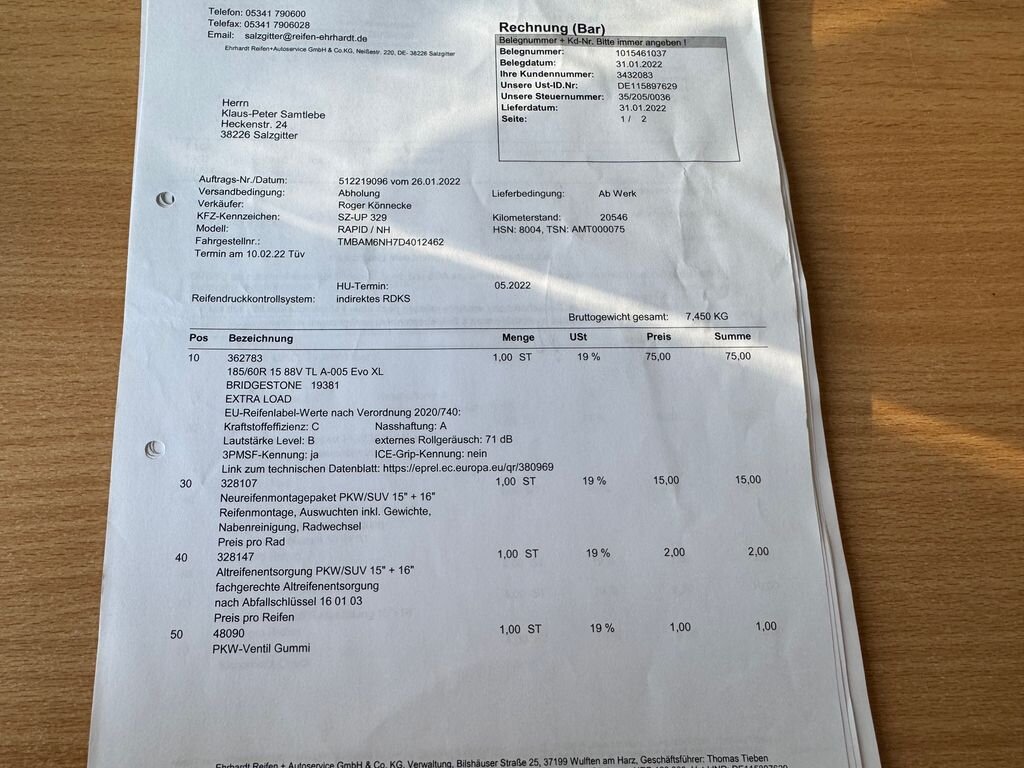 Škoda Rapid Sedan 1,2 l 63 kw