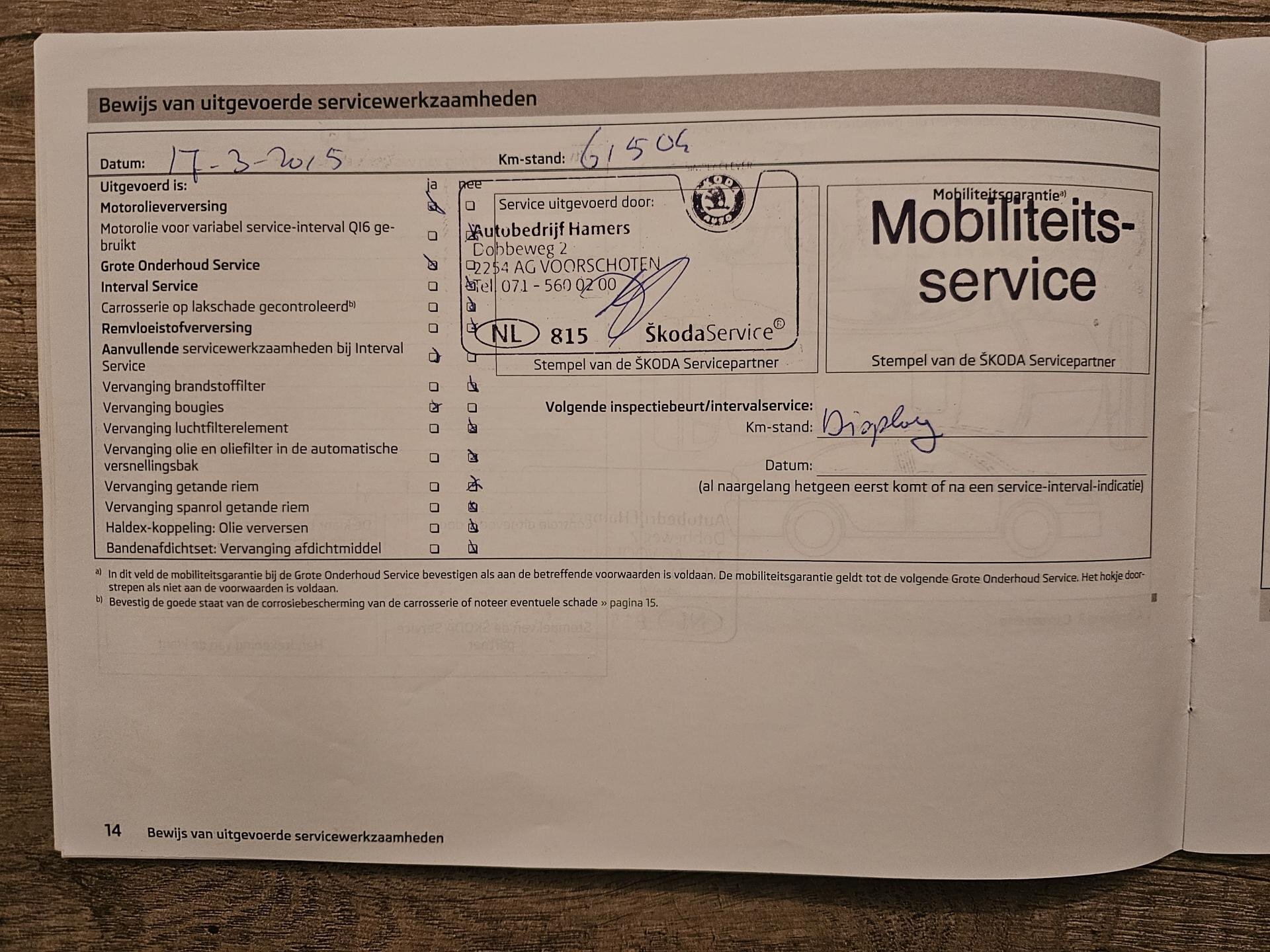 Škoda Superb Kombi 1,4 l 92 kw