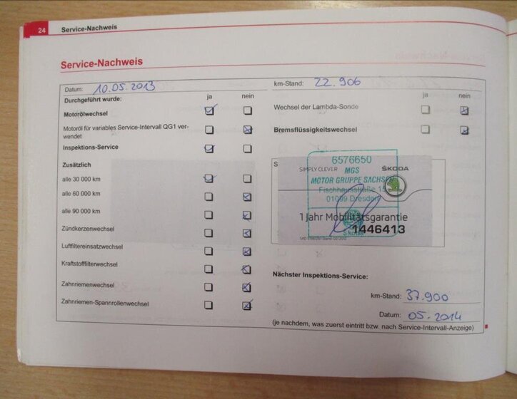 Škoda Fabia Hatchback 1,4 l 55 kw