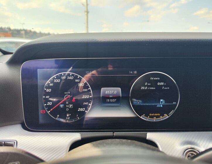 Mercedes-Benz Třídy E Kombi 2,0 l 143 kw