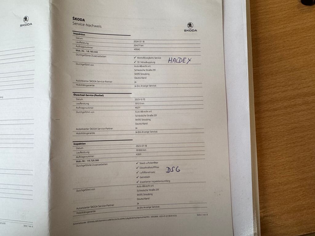 Škoda Octavia Kombi 2,0 l 135 kw