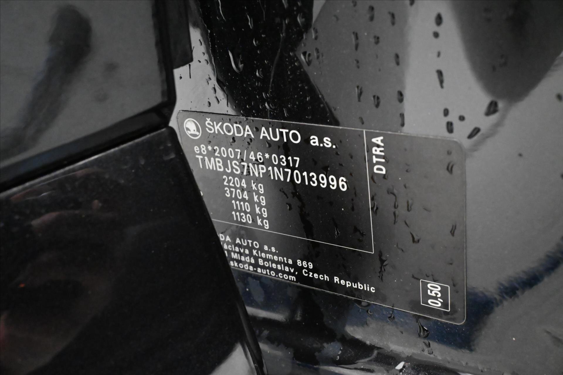 Škoda Superb Kombi 2,0 l 110 kw