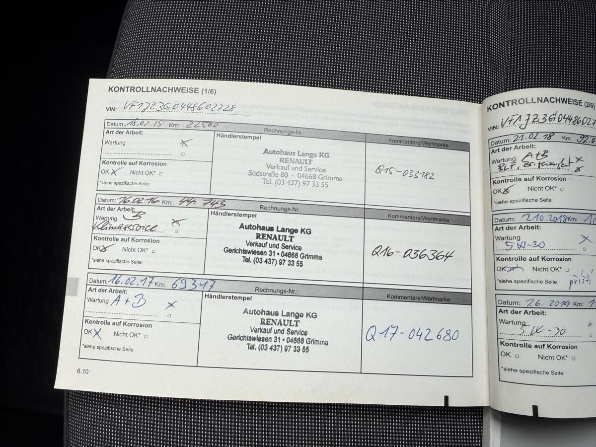 Renault Scénic Hatchback 1,5 l 81 kw