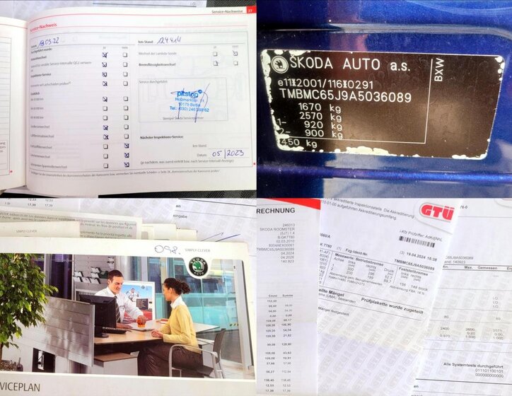 Škoda Roomster MPV 1,4 l 63 kw