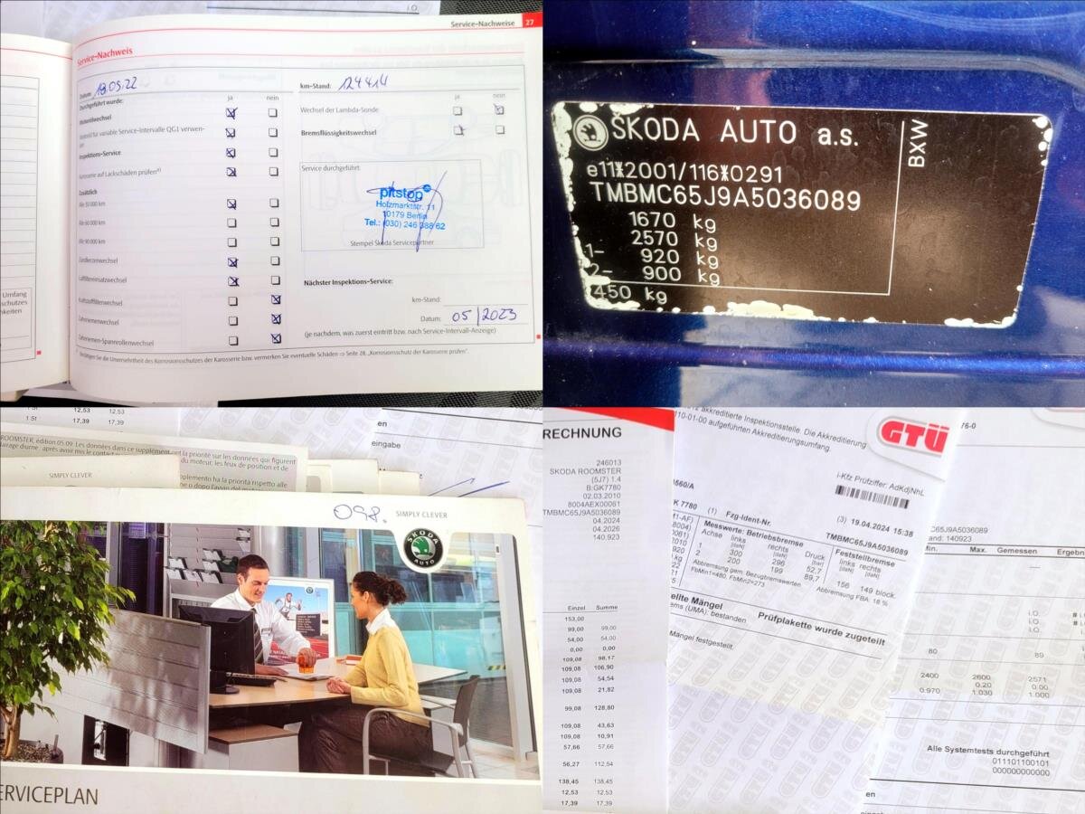 Škoda Roomster MPV 1,4 l 63 kw