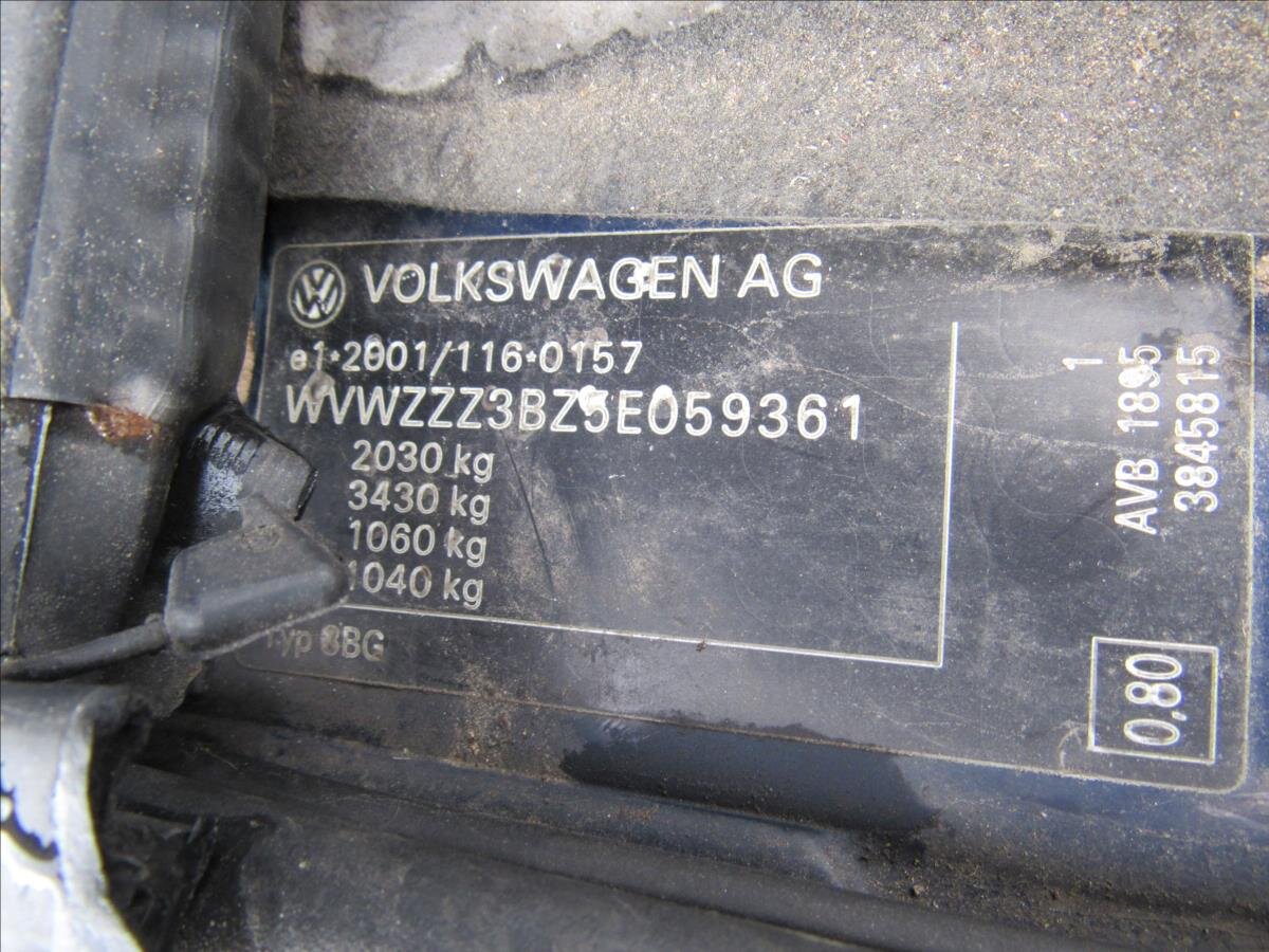 Volkswagen Passat Kombi 1,9 l 74 kw