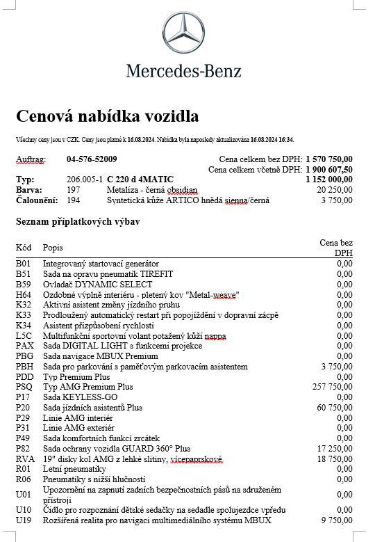 Mercedes-Benz Třídy C